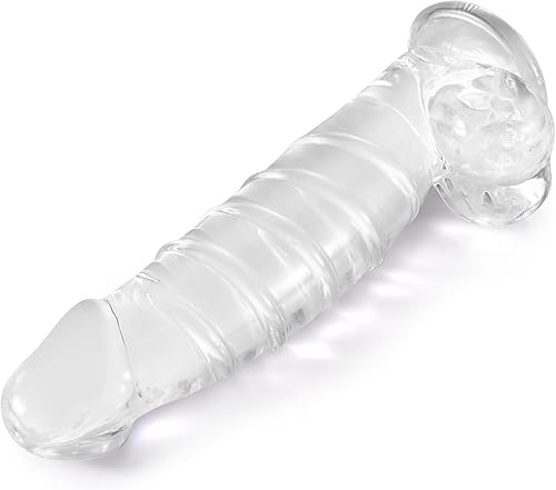 Consoladores realistas, consolador realista transparente para mujeres con fuerte ventosa, consoladores realistas de 11.4 pulgadas para adultos,