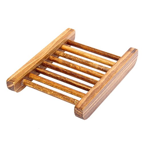 Jabonera de madera, jabonera para baño, cocina, jabón blando, fácil limpieza