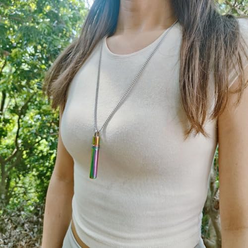 528 hz Breathing Necklace, Anxiety Necklace, 528 hz Whistle Breathing Necklace for Meditation Tuning Tools, Mindful Calming Stress Relief for Women, Men - Image 4