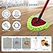 Mop Replace Head for O Cedar, Spin Mop Heads Replacements for Ocedar Easywring 1 Tank Spin Mop, Chenille Duster for Ocedar Mop Include 3 Pack Microfiber Chenille Mop Pad for Ocedar Spin Mop