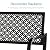 Best Choice Products Outdoor Bench 2-Person Metal Steel Benches Furniture for Garden, Patio, Porch, Entryway w/Geometric Backrest, 790lb Capacity – Black