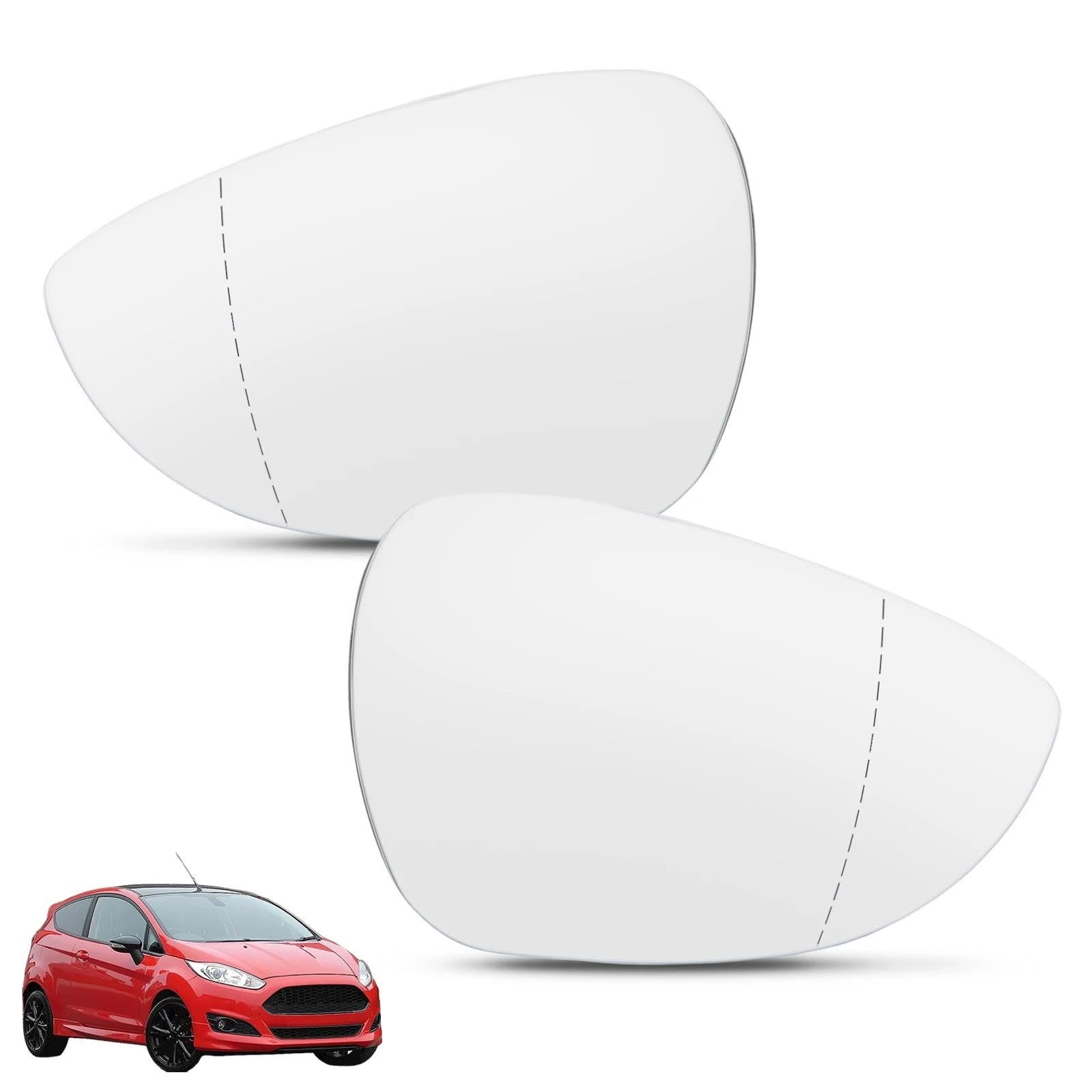 Vetro Specchio Retrovisore Ala Per Chevrolet Cruze 2009 - 2015 Grandangolare