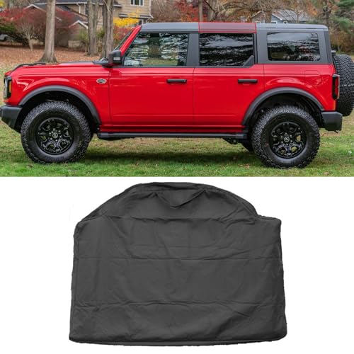 Aojezoor Middle Hard Top Storage Bag Compatible with Ford Bronco 2021 2022 2023 2024 2025 2026 Fit Bronco Accessories 4-Door Portable Panel Storage Bag Roof Panel Over First Row Seat Accessories