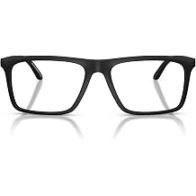 Emporio Armani Men's Ea3253f Low Bridge Fit Square Prescription Eyewear Frames