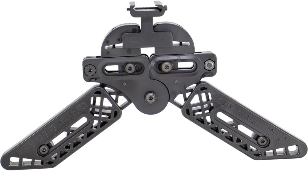 Pine Ridge Kwik Stand Rail Mount Black w/Kwik Stand Bow Support