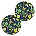Lot de 2 aimants réversibles pour réfrigérateur - Motif maillot de football brésilien