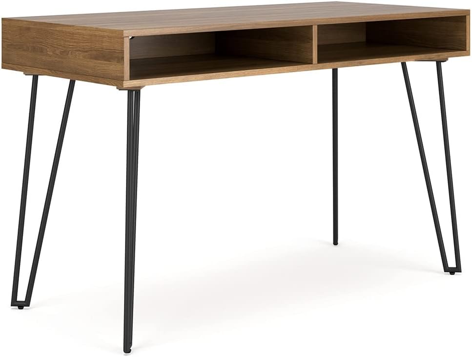 Ashley Furniture Strumford Home Office Desk, Brown/Black