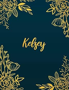 Paperback Kelsey: Personalized Name Notebook/Journal Perfect Gift For Women & Girls 100 Pages A4 Book