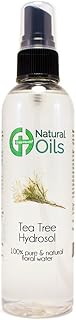GreenHealth Tea Tree Hydrosol (Floral Water) - 4 fl oz Plastic Bottle w/Black Spray Cap - 100% natural