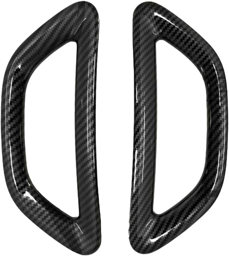 2Pcs Carbon Fiber Car Seat Backrest Manual Adjustment Handle Cover For BYD ATTO 3/Yuan Plus 2022 2023 2024 Interior