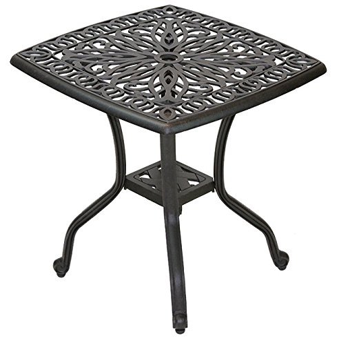 Theworldofpatio Elizabeth Cast Aluminum Powder Coated 8Pc Deep Seating Set With Adjustable Club Chairs - Antique Bronze #TOP6