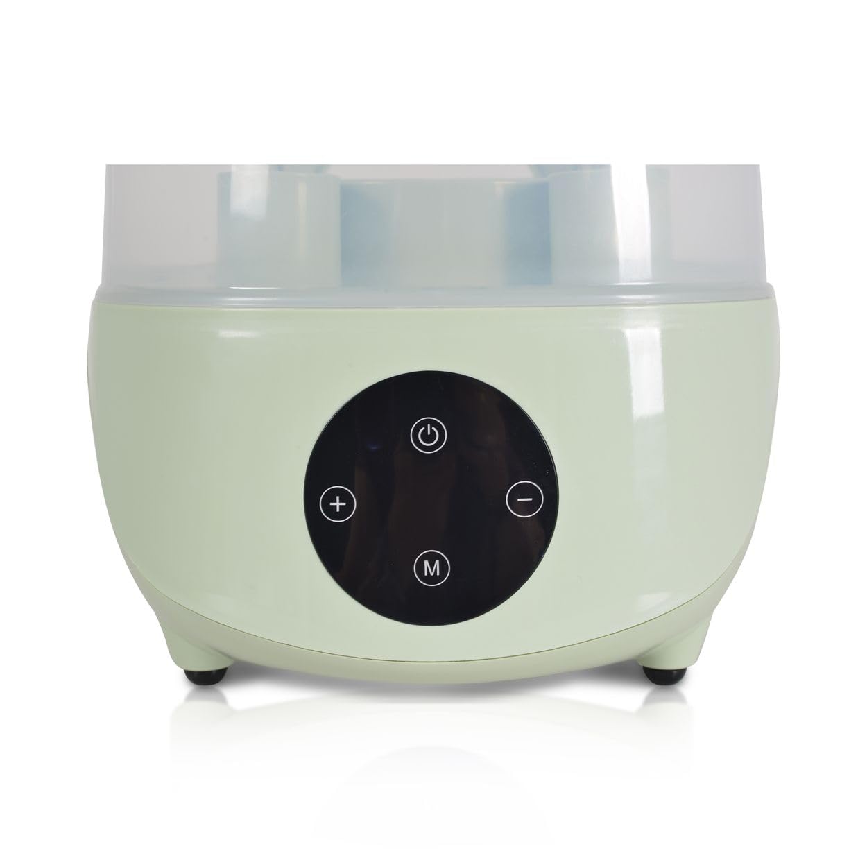 Cangaroo Sterylizator Verde 4 w 1, podgrzewacz do butelek, na 6 butelek, parowar, kolor: zielony