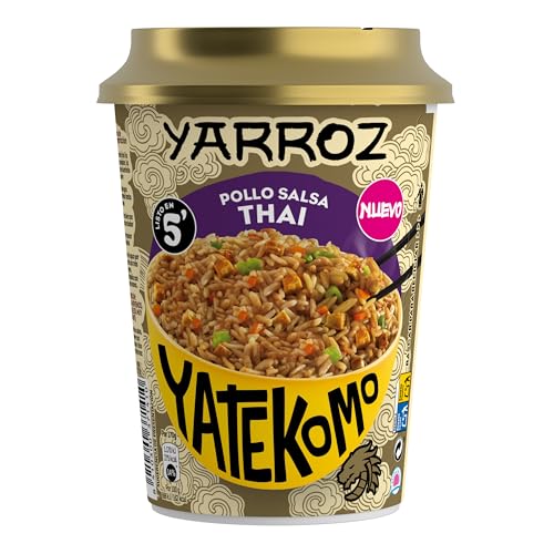 Yatekomo · Yarroz Pollo Thai, 83 gramos (Paquete de 1)