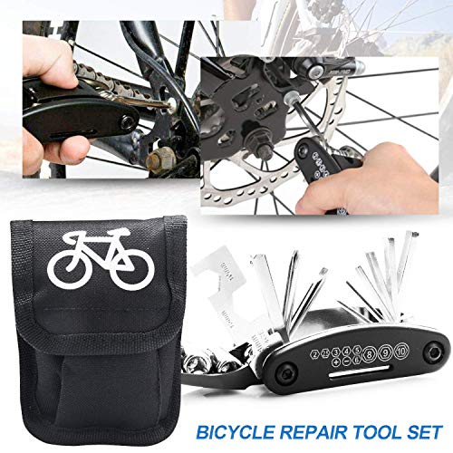 Fahrrad Reparaturset Toliancle Multitool 16 in 1