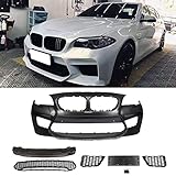 PENSUN G30 Look style Front Bumper fit for 2011-2017 BMW 5 Series F10 style W/PDC