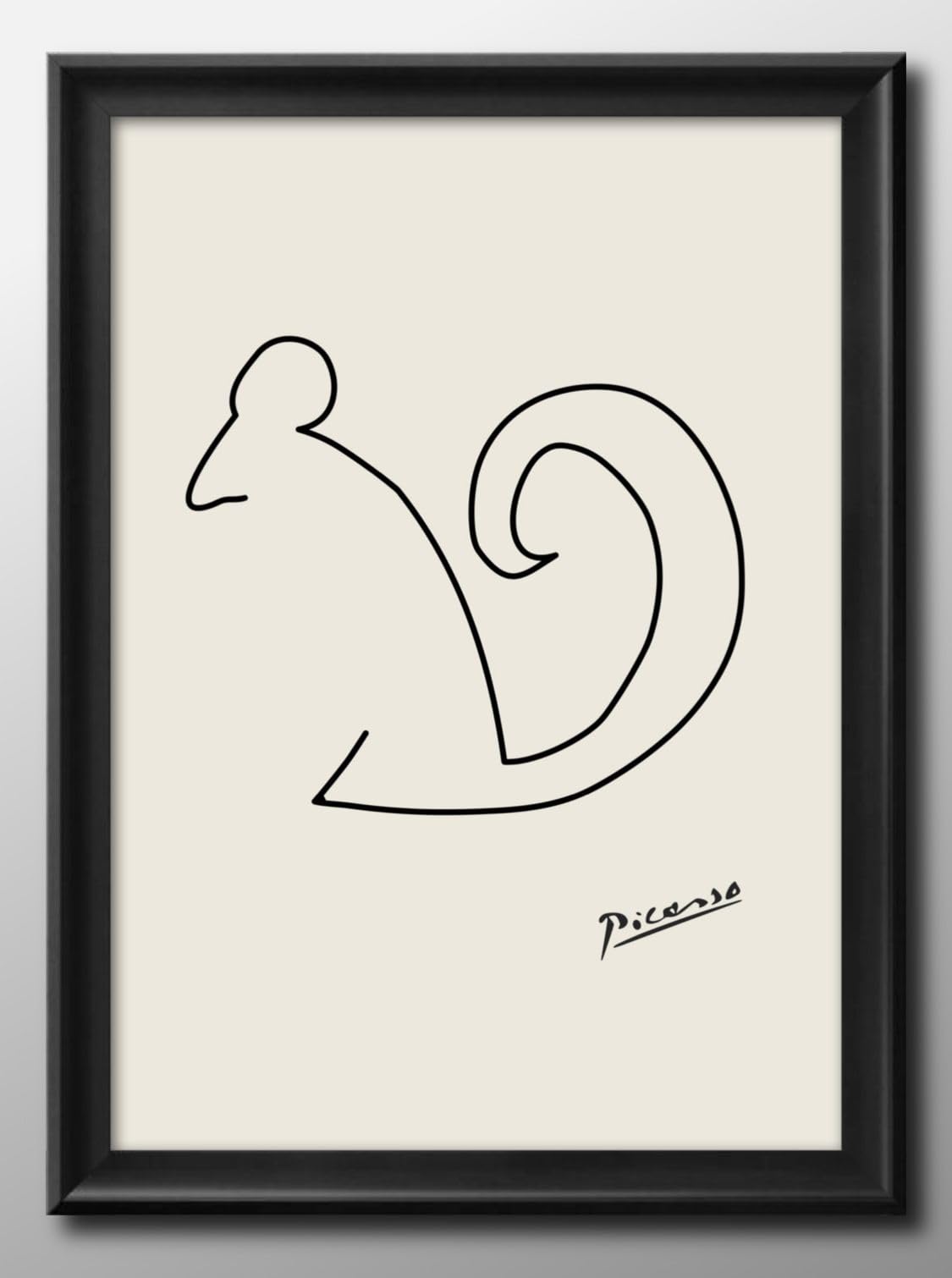Amazon.co.jp: パブロ ピカソ リス A3 サイズ おしゃれ 絵画