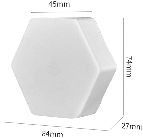 Miniatura 2 de LIRUXUN 1-16 lámparas de iluminación sensibles al tacto, lámparas hexagonales modulares táctiles de pared LED, lámpara de noche creativa (tamaño  1
