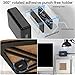 USB C Charger Block 100W, 5 Ports Charging Blocks Ultra Thin Flat Plug, USB Charging Hub with 360° Rotated Adhesive Punch-Free Holder, Charging Station for Laptops, Tablets, Cellphones Stuff