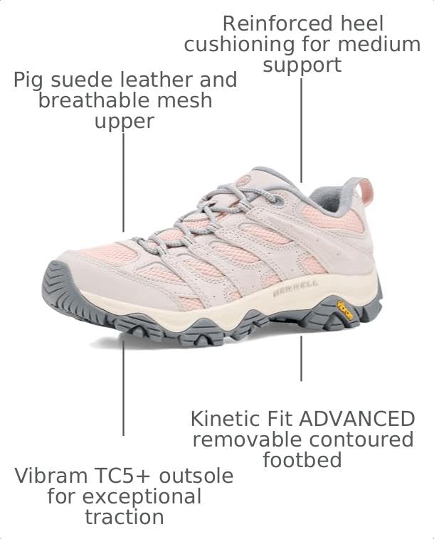 Image of Merrell Women's Moab 3 Waterproof Hiking Shoe