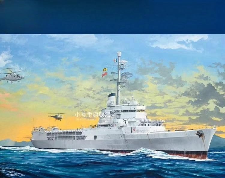 Trumpeter 05635 1/350 Scale French Navy Helicopter Cruiser Jeanne d`Arc 2008 (Plastic Model)