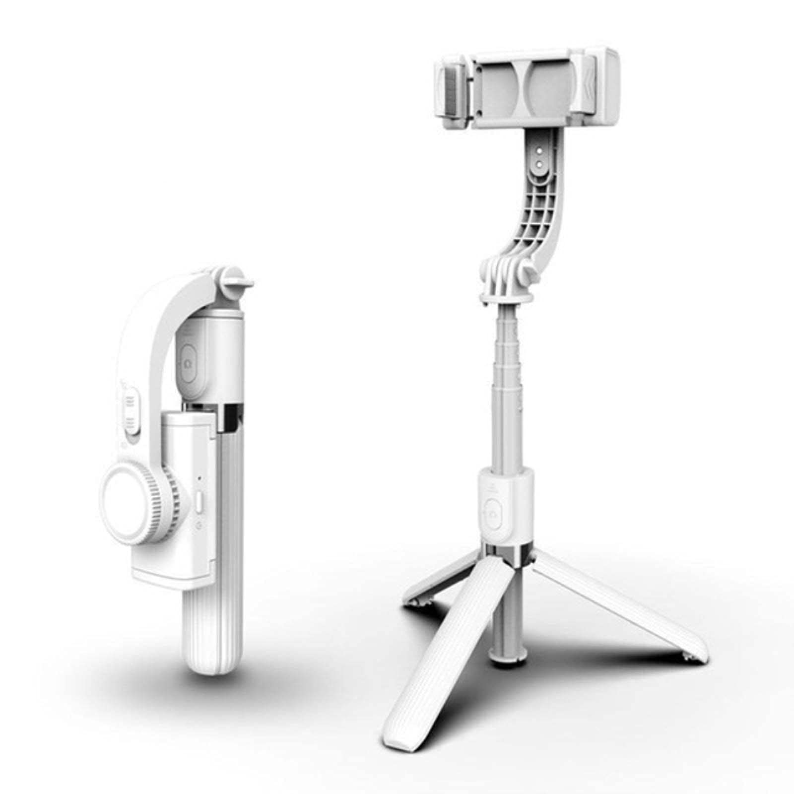 3-osiowy ręczny gimbal stabilizator smartfona do iPhone'a 3 w 1 bezprzewodowy Bluetooth selfie stick tik tok statyw z pilotem