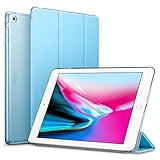 iPad Air Case, ESR Smart Case Cover [Synthetic Leather] Translucent Frosted Back Magnetic Cover with Auto Sleep/Wake Function [Ultra Slim][Light Weight] for iPad 5 (Sky Blue)