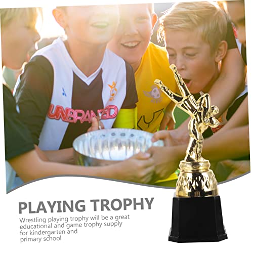 5 Unidades Troféu De Luta Livre Troféu De Prêmio De Plástico Tigela De Troféu Crianças Troféu Polega