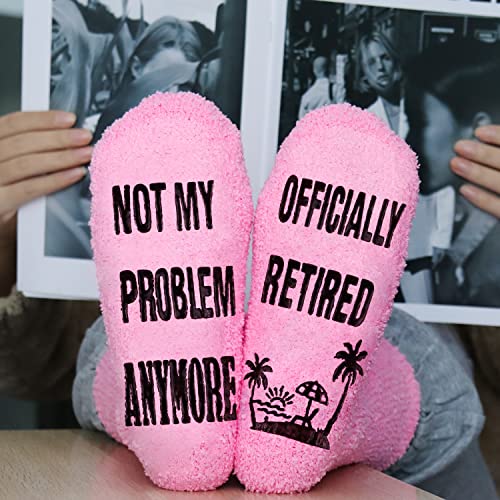 If You Can Read This Socks Fuzzy Fluffy Funny Gifts for Women3
