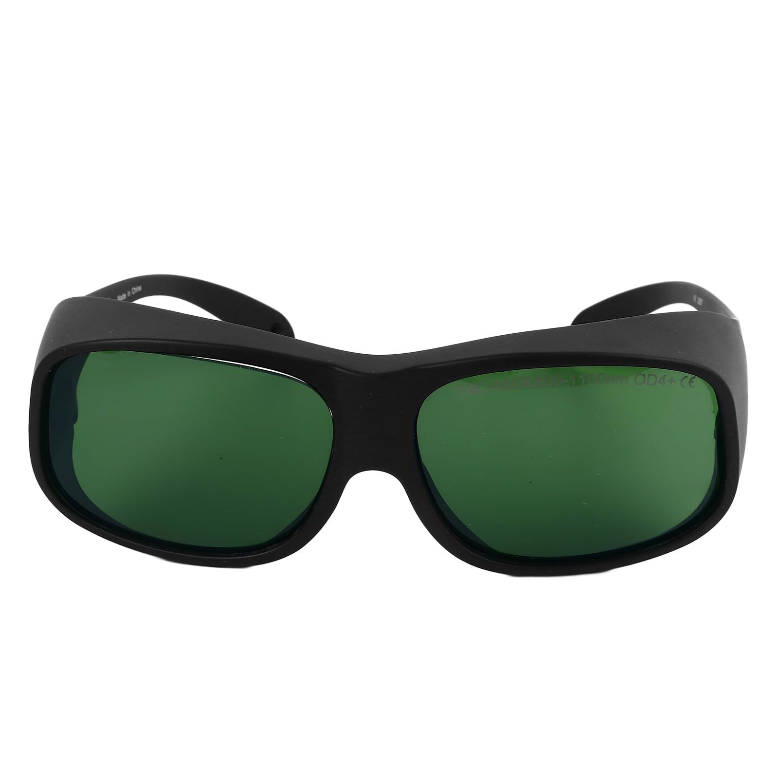 Laserowe Okulary Ochronne 1064nm Wysoka przepuszczalność Antylaserowa Ochrona Oczu dla Urządzenia OPT Beauty TR90 Materiał Czarna Ramka Zielona Soczewka OD4, do Zabiegów Upiększających