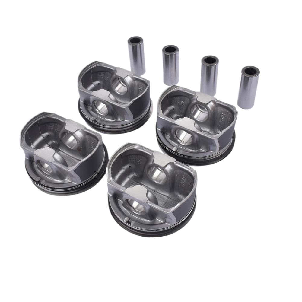 Set pistone e fasce elastiche motore compatibile con Optima e Sonata 2.4L 2011 2012 2013 Codice articolo 234102G500