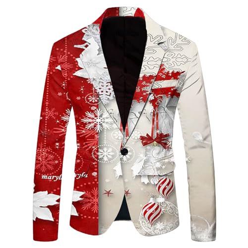 Sequin Light Up Blazer Men Christmas Light Blue Mens Blazer Jacket Suit Jacket for Men Western Business Halloween No Shoulder Pads 5XL Solid Tuxedo Jacket for Men