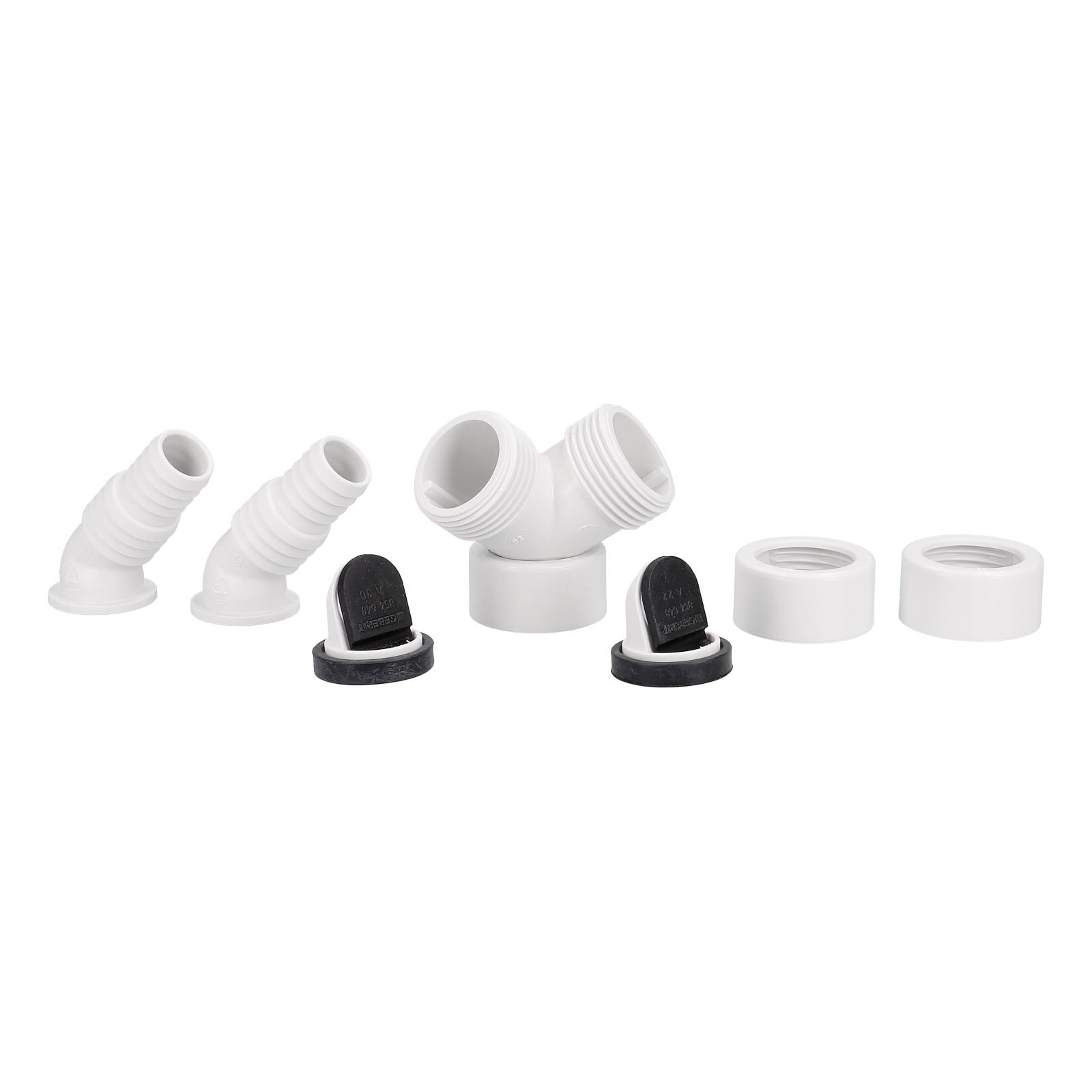 LUTH Premium Profi Parts Y-Adapter für Direktablauf Kondenswasser kompatibel mit Bosch 10008816 Von Trockner