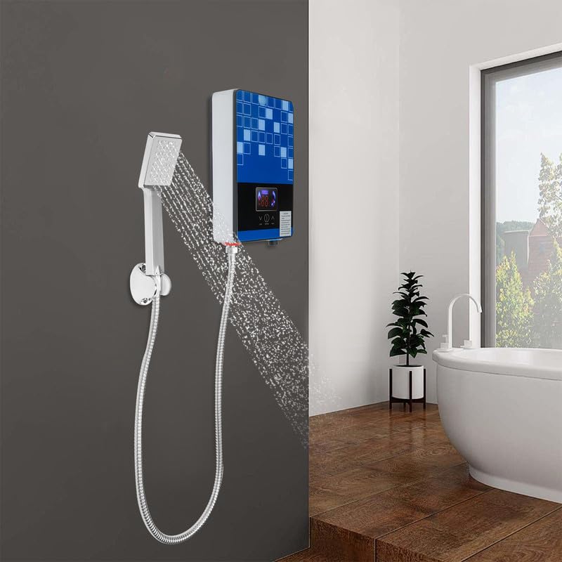 Calentador De Agua Eléctrico Compacto Para Montaje En Pared, Termo Eléctrico Con Indicador LED Para Cocina Y Baño