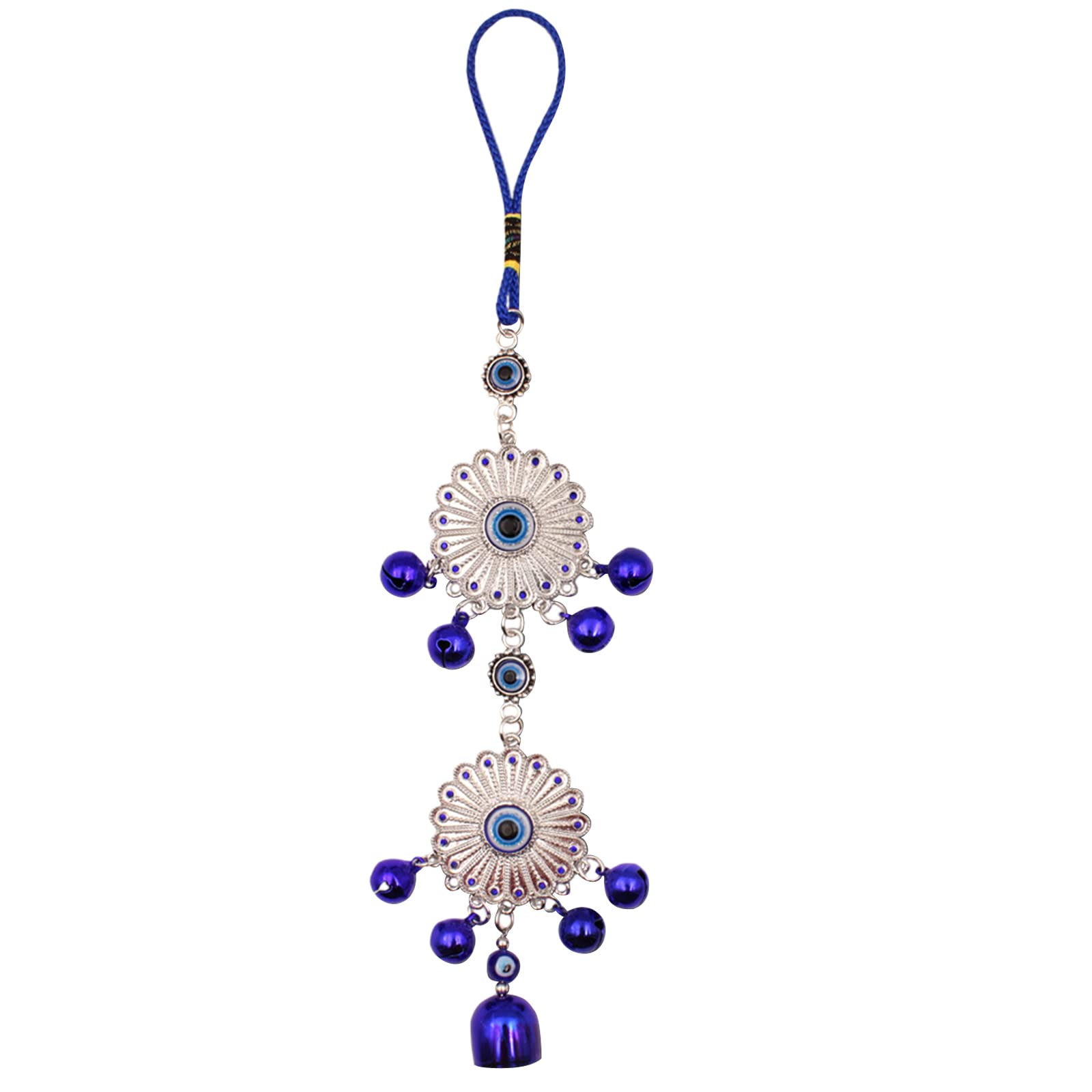 carotoe Wall Hanging Decoration for Home Room Door Ornaments Blue Pendant Charm Car Accessories Wind Chimes