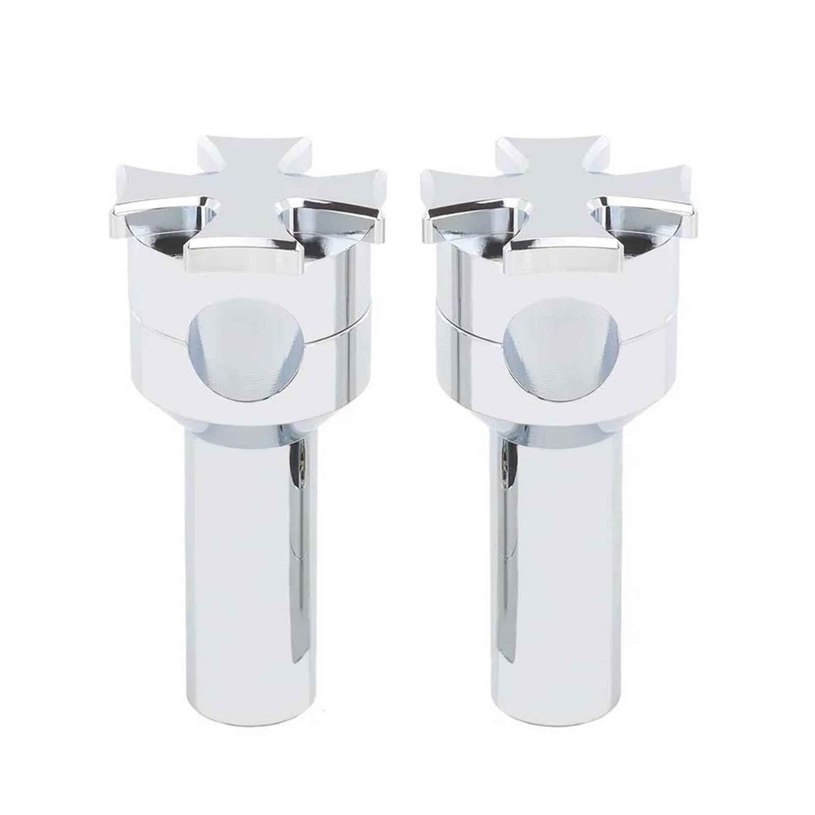 Risere Rehausseurs Guidon Moto 20mm - Élévateurs Barre 22mm Universels CNC Aluminium Pour Moto Tout-Terrain Enduro