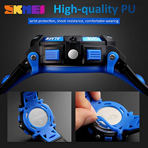 Loijon 1163 Relógios Crianças Esportes ao ar livre Crianças Relógios Relógio pulso quartzo digital p