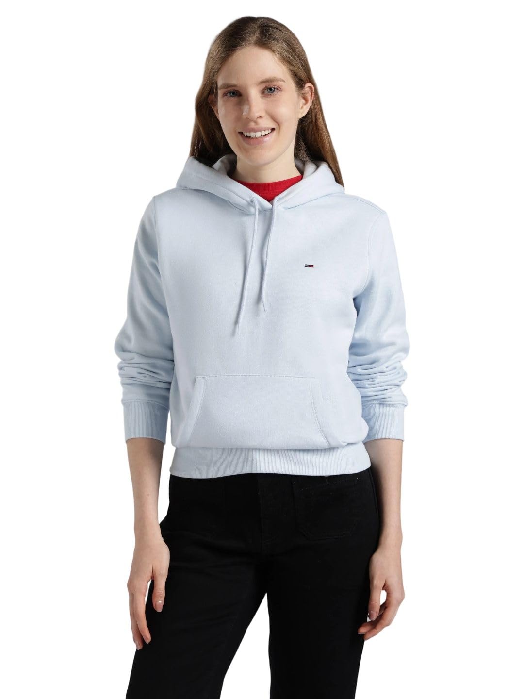 tommy hilfiger Regular fit Cotton Hooded Neck Sweatshirt-picture-32