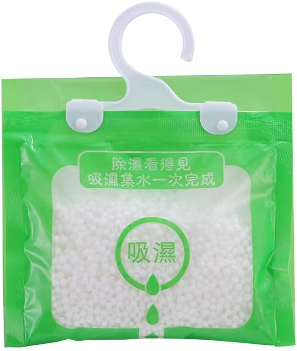 Aramox Absorber, Plastic Dehumidifier Bag, 10Pcs Hanging Desiccant for Home Closet Office (80g / 2.82oz)