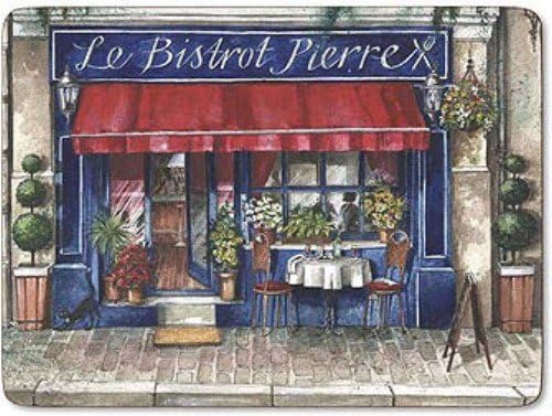 Pimpernel Cafe De Paris Placemats Ds Set(s) Of 4