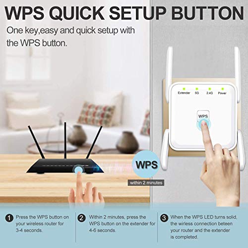 Carantee WiFi Range Extender ZK1200 - Thumbnail 4