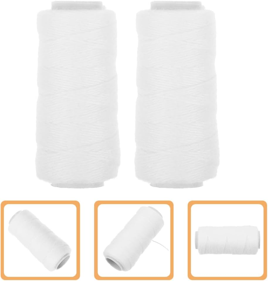 NOLITOY Facial Thread, 5 Rolls Eyebrow Thread Face Threading Thread Makeup Facial Dermaplaning Hair Removal Epilator Tool Replacement Cotton Thread
