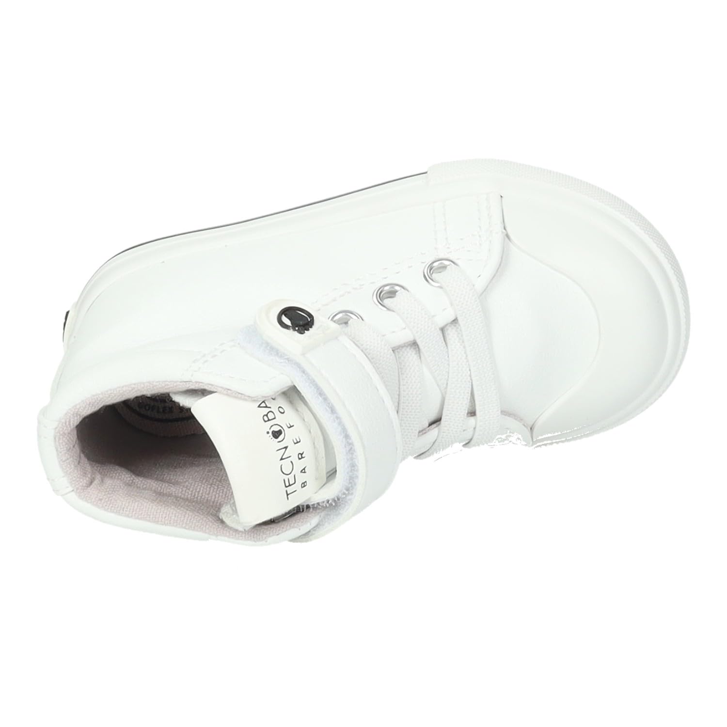 Conguitos - Zapatillas Altas Respetuosas Blancas para Niños y Niñas (Blanco/Talla 20)