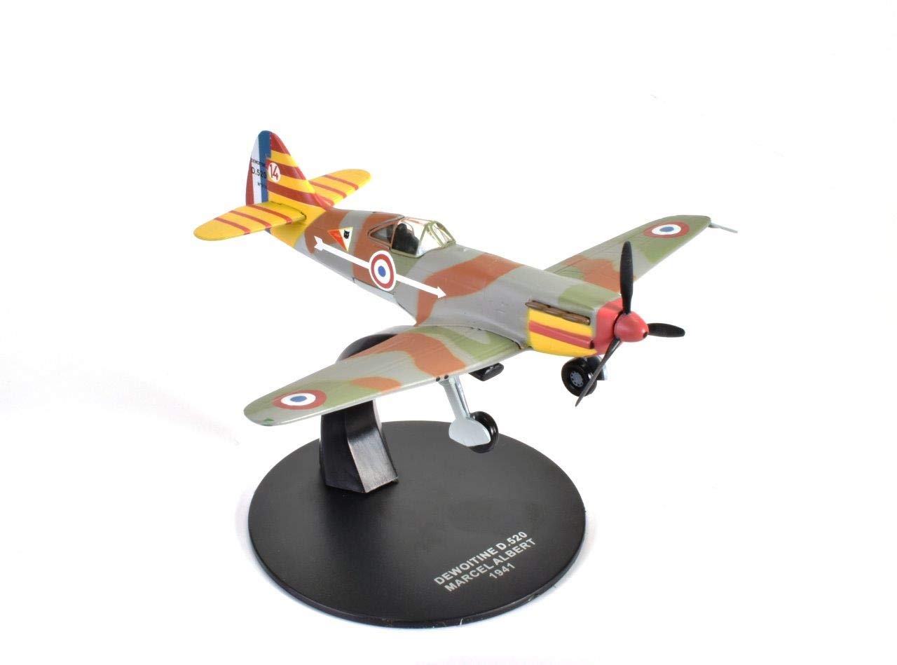 OPO 10 - Avion de Combat 1/72 DEWOITINE D.520 Marcel Albert 1941 (F6014)