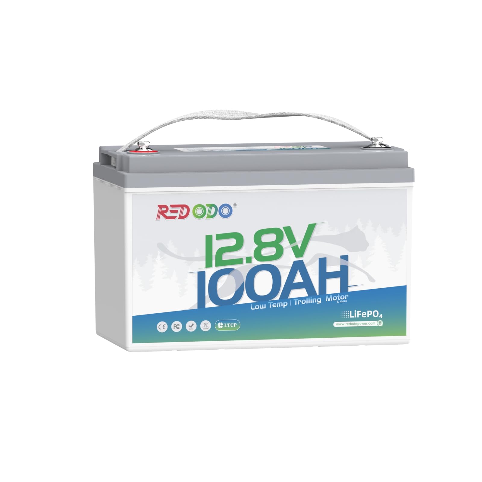 Redodo 12V 100Ah LiFePO4 Battery with Low-Temp Protection, Group 31 Lithium Battery Built-in 100A BMS, 4000+ Deep Cycles, 10-Year Lifetime, Ideal for Trolling Motor, Boat, RV, Off Grid, Cold Areas