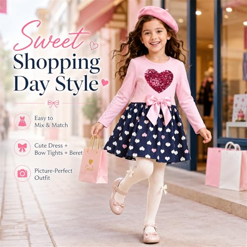Image of VIKITA 2017 Girls Embroidery Cotton Long Sleeve Flower Dresses LH5460 for 1-8 Years ?-