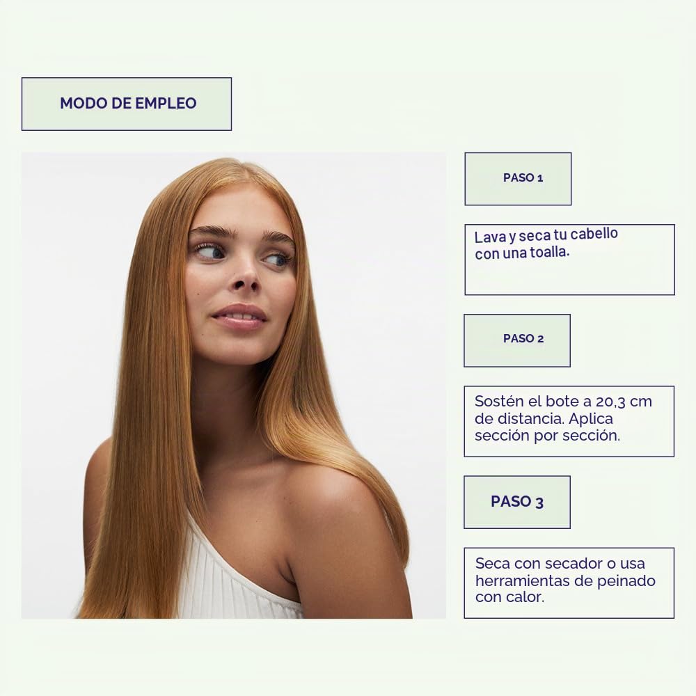 Maria Nila, Sprays Protectores Térmicos, 100% Vegan y Libre de Sulfatos/Parabenos