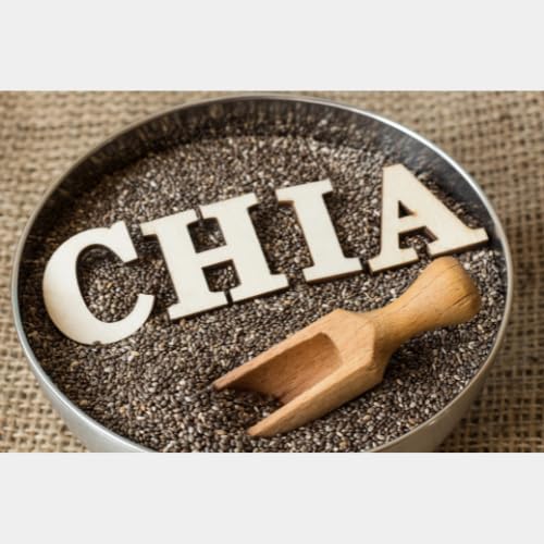 BIO Chia Samen 5 kg | schwarz | Vegan | Ohne Gentechnik