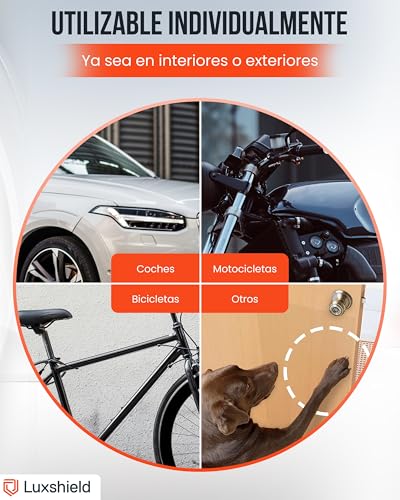 Película protectora de pintura para bicicleta Luxshield transparente 30x200cm 6