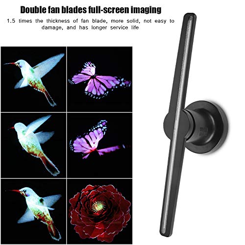 3D-hologramprojector, draagbare LED-holografische ventilator 176 ° groothoek 450 * 224 HD visueel advertentiedisplay… - Image 3