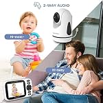 HelloBaby Baby Monitor No WiFi with 3.2 Inch Screen - Pan Tilt Zoom Camera - Image 4